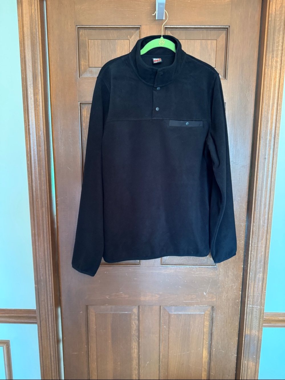 New 32 Degrees Men’s Quater Snap Fleece Sweatshirt Pullover Top - NWOT